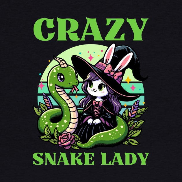 Crazy Snake Lady by Kawaii N Spice